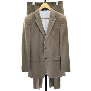 Tommy Hilfiger Men's Two Piece 100% Wool Two Button Sz Large/XL Suit MSRP $314